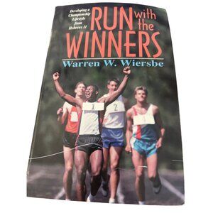 Run With The Winners By Warren W. Wiersbe Paperback Book Vintage 1995 Hebrews 11